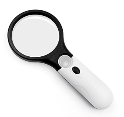 Magnifying Glass with 3 LED Lights